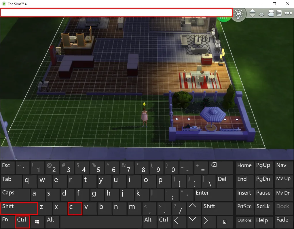 The Sims 4: открыть консоль чит-кодов сочетанием Ctrl+Shift+C